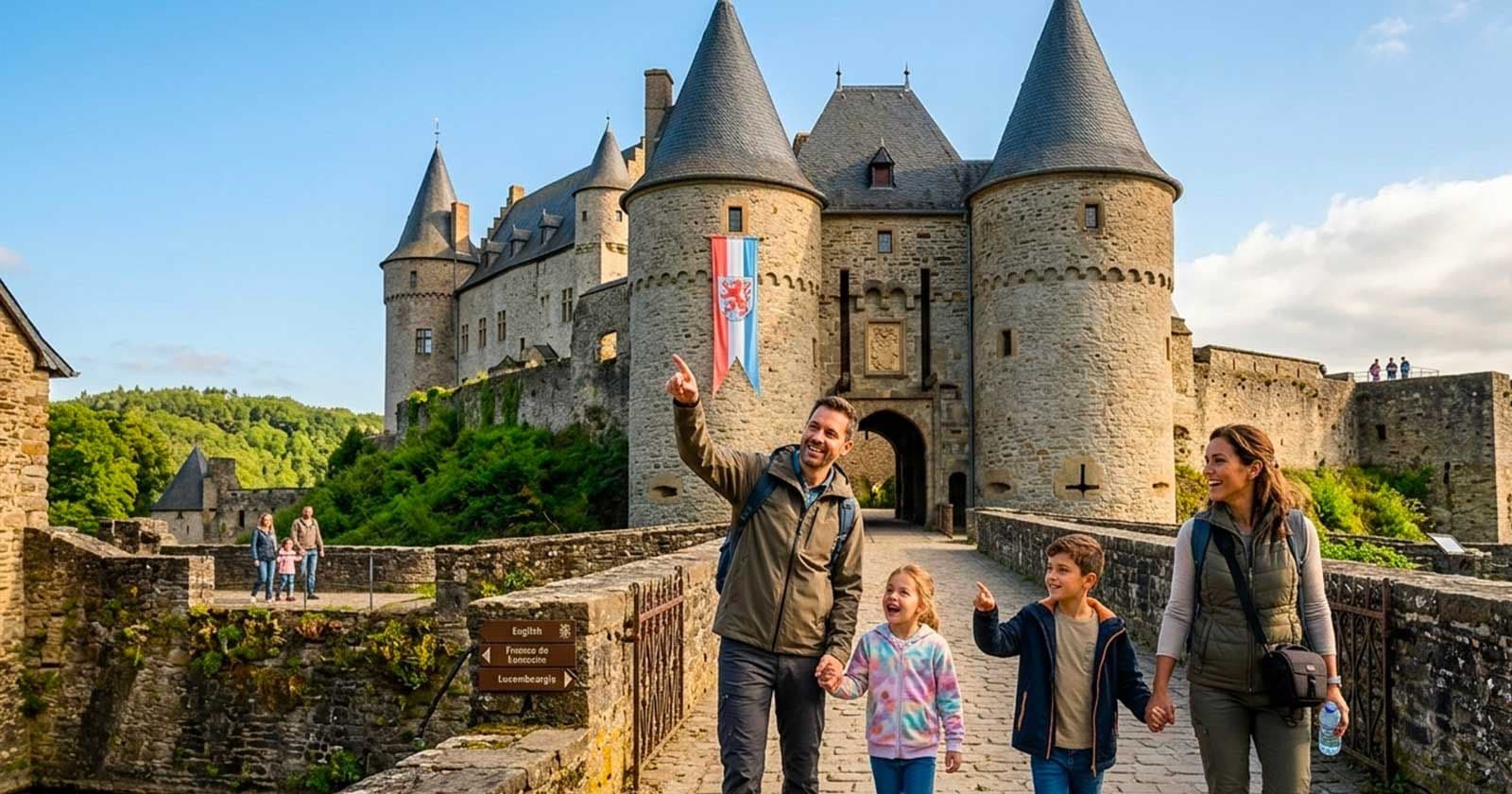 Les châteaux à visiter avec des enfants au Luxembourg : notre sélection famille